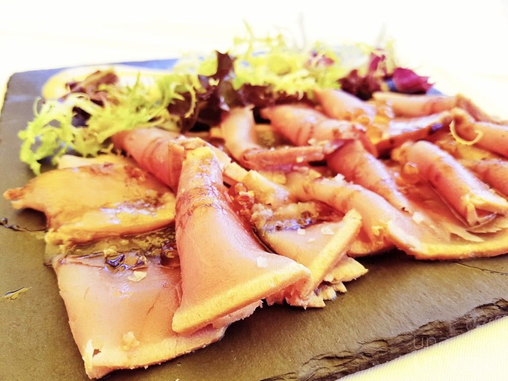 Receta de sashimi de atún del hotel Talaso Atlantico