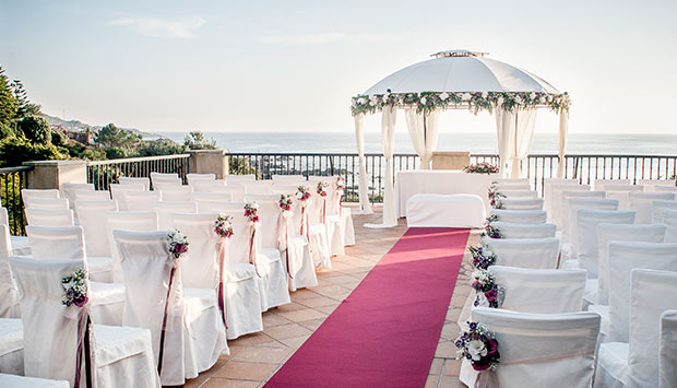 Bodas con vistas al mar en el hotel Talaso Atlantico