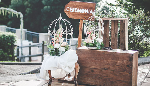 Detalles de decoracion para bodas en Galicia