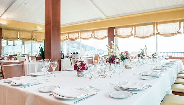 Eventos para bautizos y comuniones con vistas al mar en Pontevedra