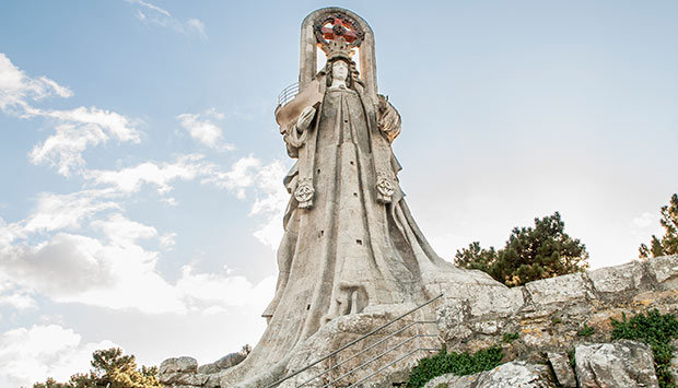 Baiona, Virgen de la Roca